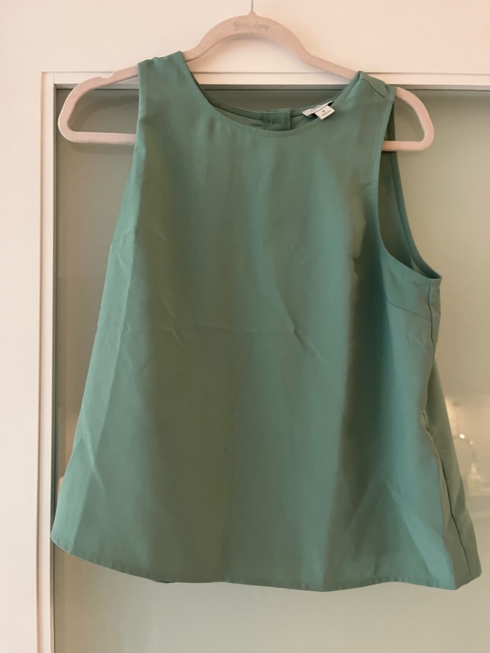 J. Crew Sleeveless Crewneck Tank - Mint Green